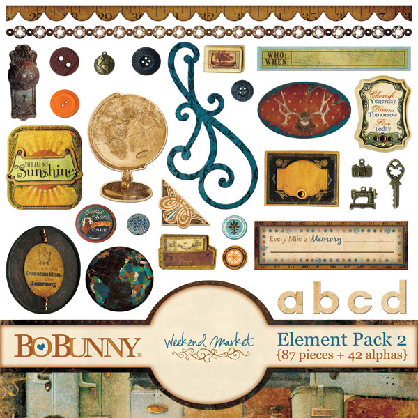 Weekend Market Element Pack 2