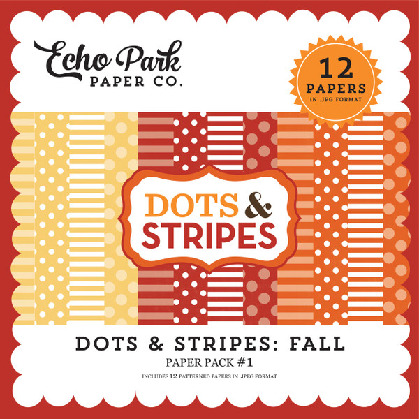 Dots & Stripes: Fall Paper Pack #1