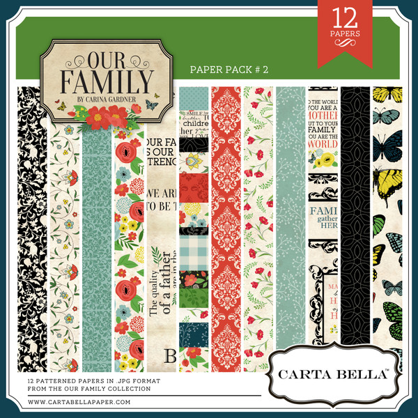 Our Family Paper Pack #2