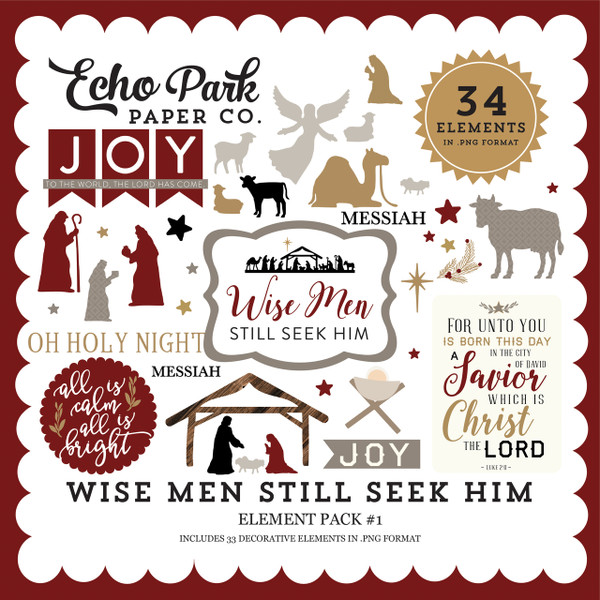 Wise Men Still Seek Him Element Pack #1