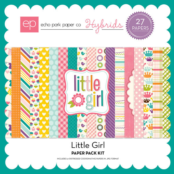 Little Girl Paper Pack