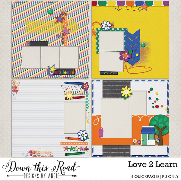 Love 2 Learn Quick Pages