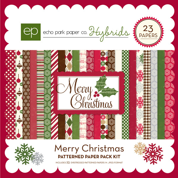 Merry Christmas Paper Pack 1