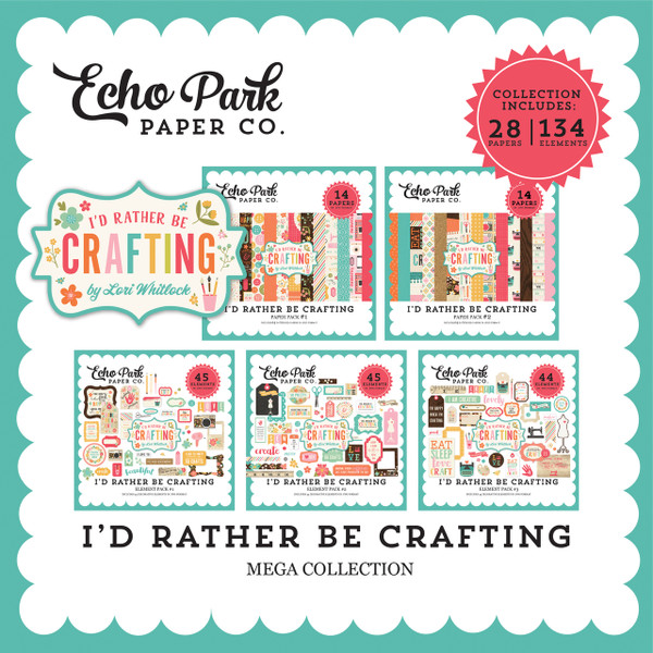 I'd Rather Be Crafting Mega Collection