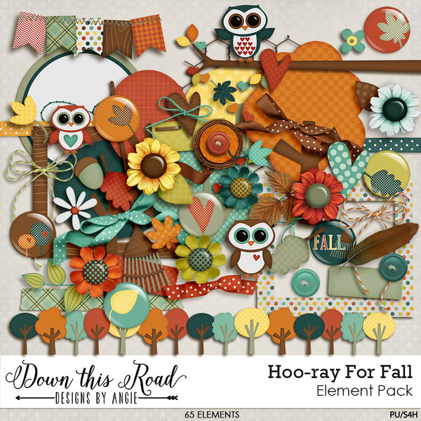 Hoo-ray For Fall Element Pack