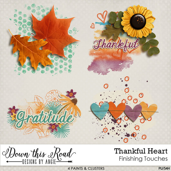 Thankful Heart Finishing Touches