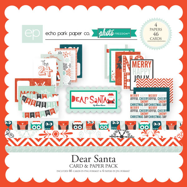 Photo Freedom Dear Santa Cards & Papers