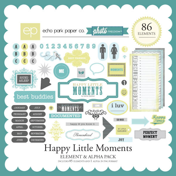 Photo Freedom Happy Little Moments Elements