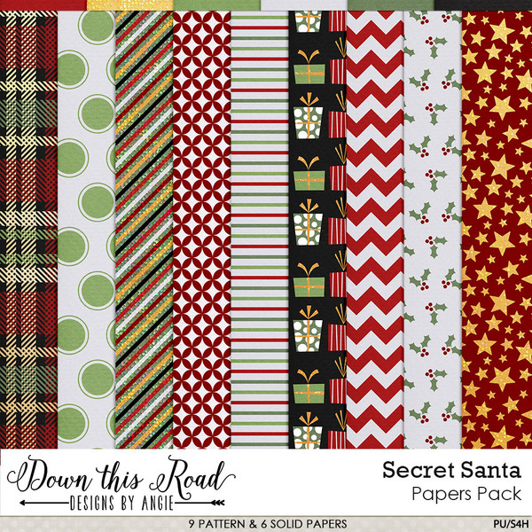 Secret Santa Paper Pack