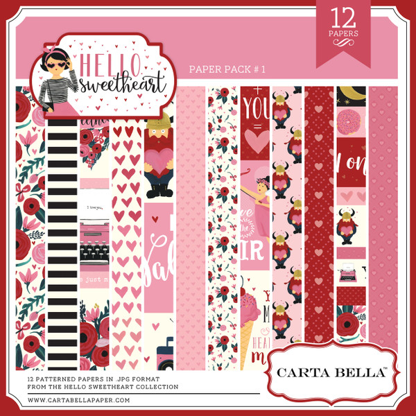 Hello Sweetheart Paper Pack