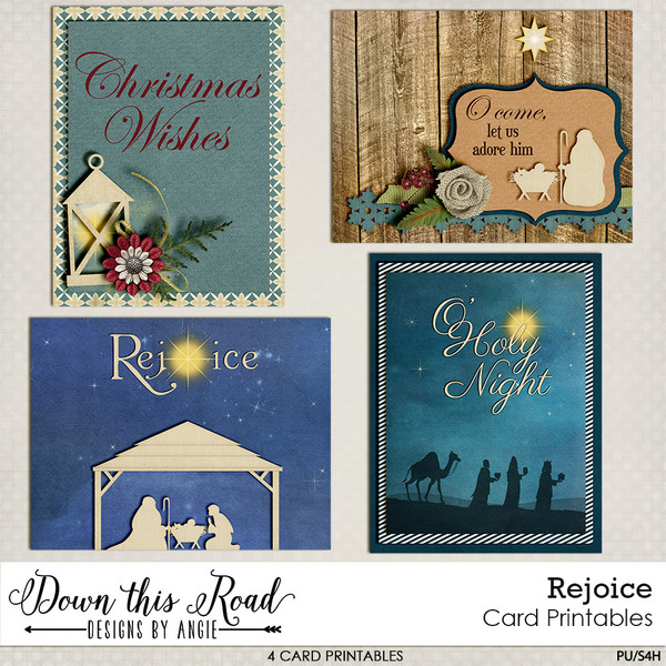 Rejoice Printable Cards