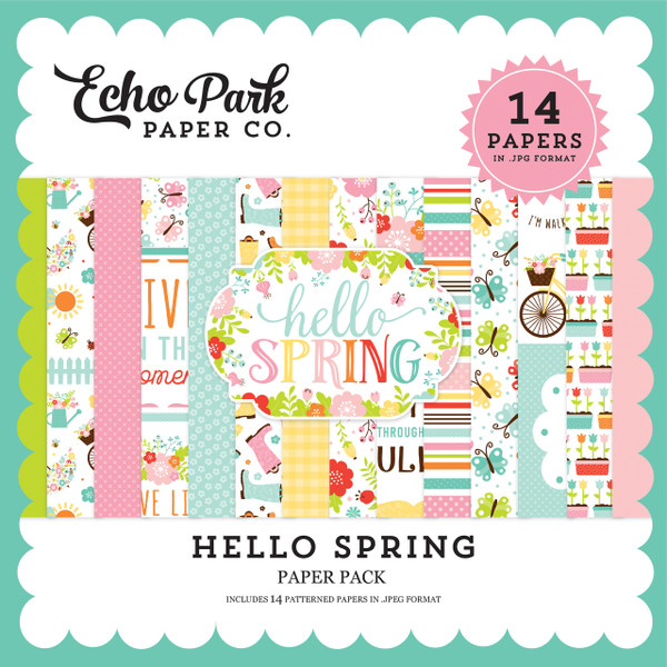 Hello Spring Paper Pack