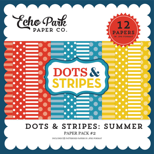 Dots & Stripes: Summer Paper Pack #2