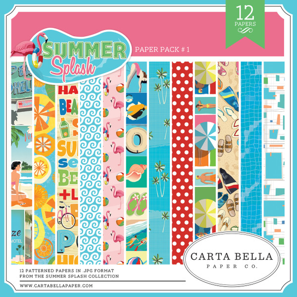 Summer Splash Paper Pack #1