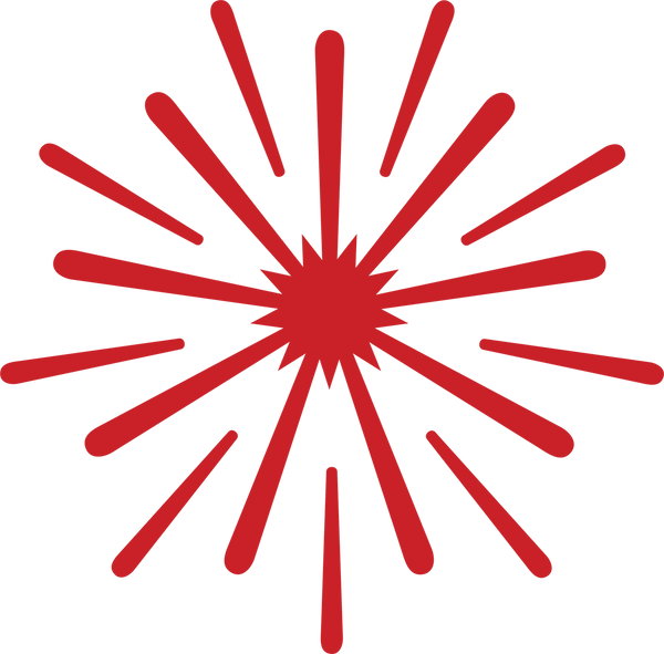 Firework SVG Cut File