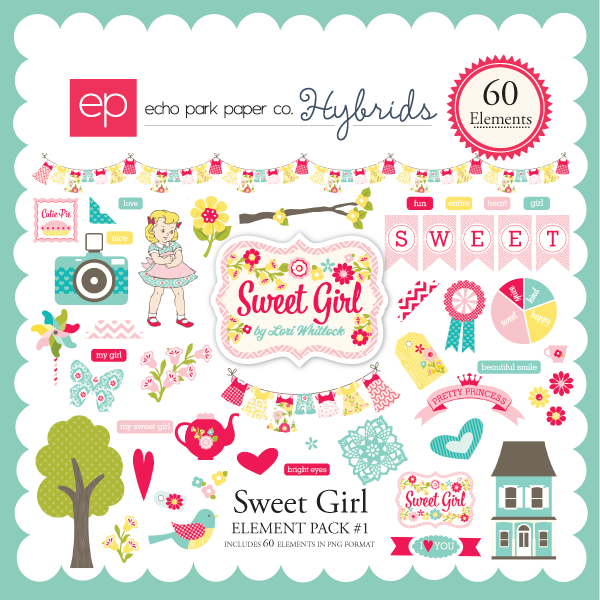 Sweet Girl Element Pack #1