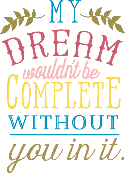 My Dream SVG Cut File