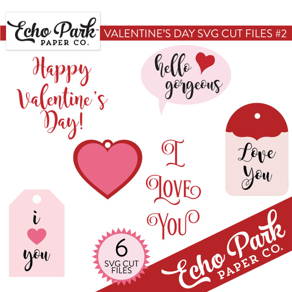 Valentines SVG Cut Files #2