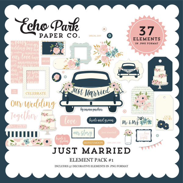 Just Married Element Pack #1