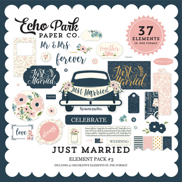 Just Married Element Pack #3