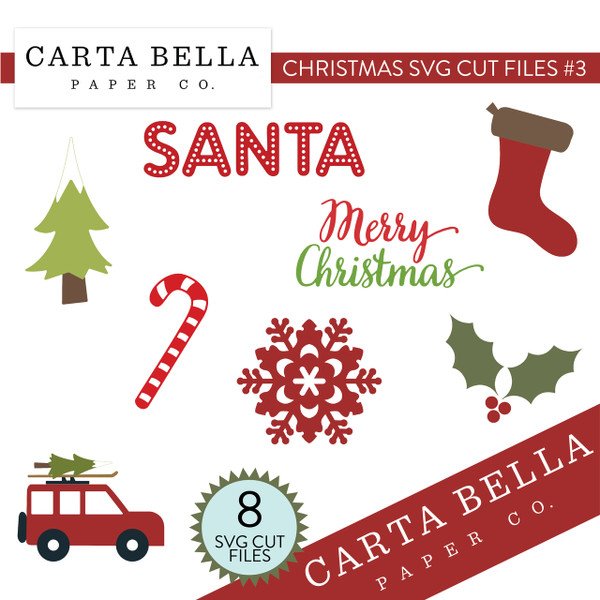 CB Christmas SVG Cut Files #3