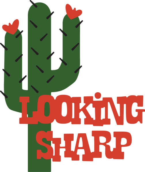 Looking Sharp SVG Cut File