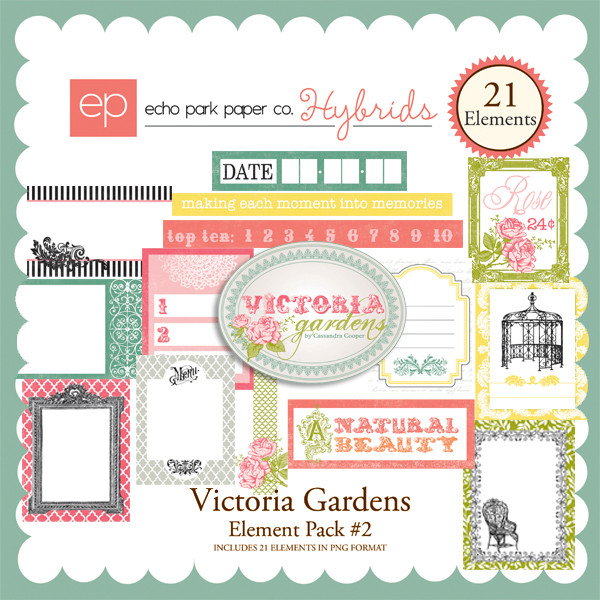 Victoria Gardens Element Pack #2