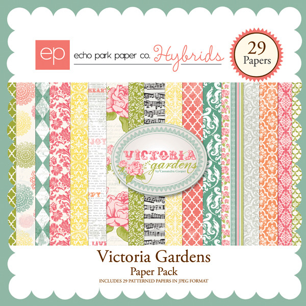 Victoria Gardens Paper Pack