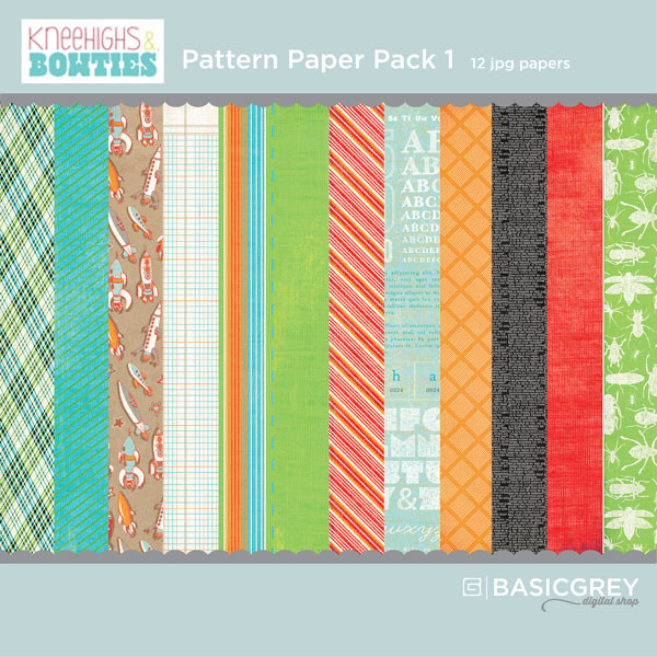 Bow Ties Paper Pack 1