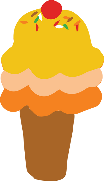 Ice Cream Cone SVG Cut File