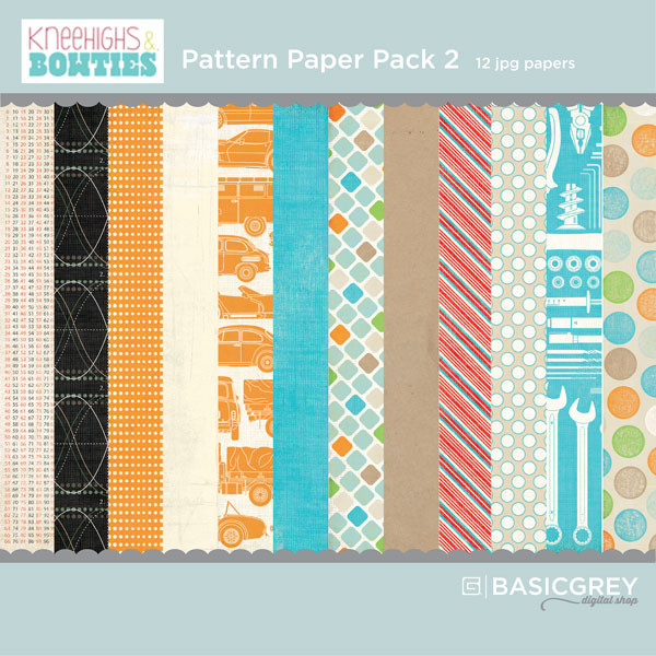 Bow Ties Paper Pack 2