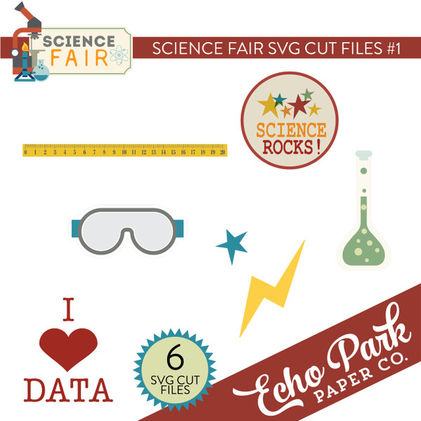 Science Fair SVG Cut Files #1