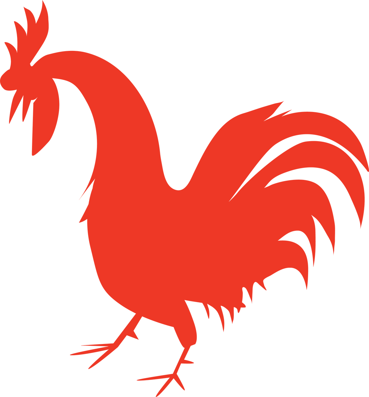 Rooster SVG Cut File