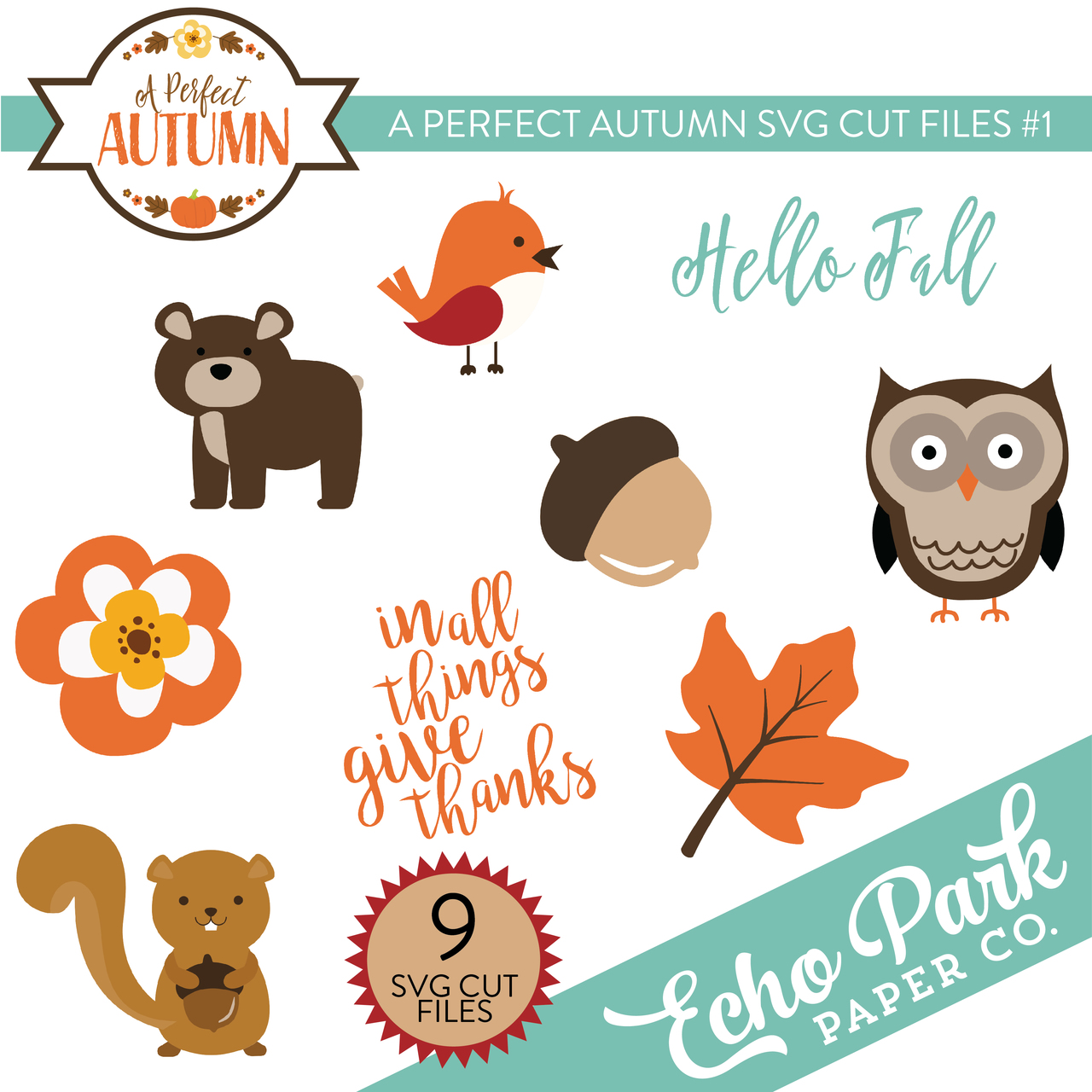 A Perfect Autumn SVG Cut Files #1