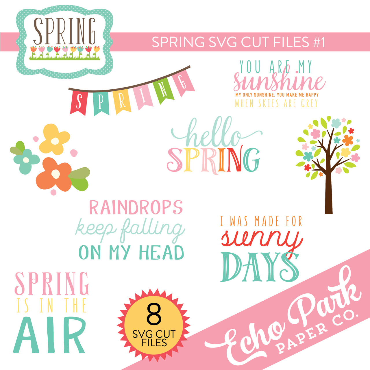 Spring SVG Cut Files #1