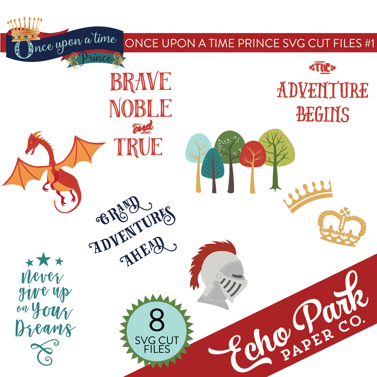 Once Upon A Time Prince SVG Cut Files #1