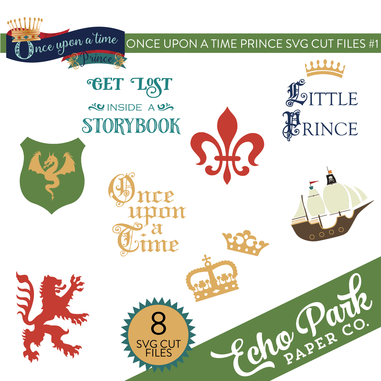 Once Upon A Time Prince SVG Cut Files #2