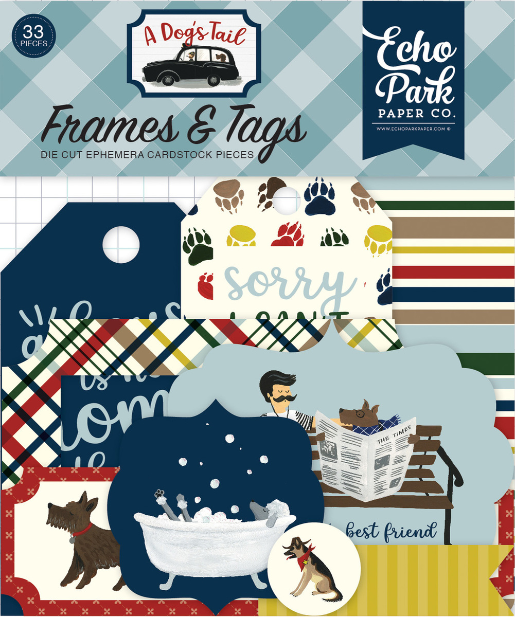 A Dog's Tail Frames & Tags Ephemera
