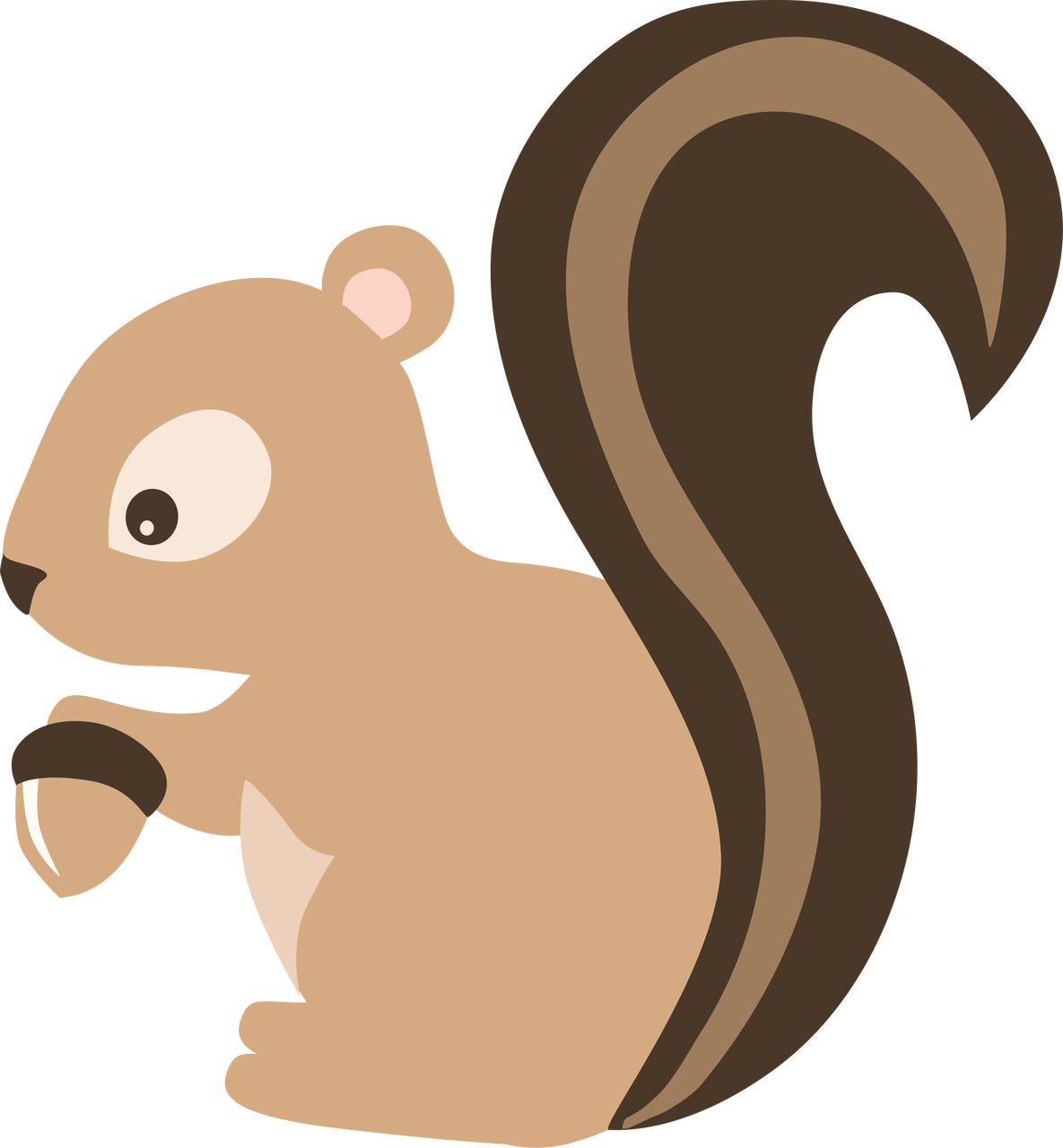 Squirrel SVG Cut File - Snap Click Supply Co.