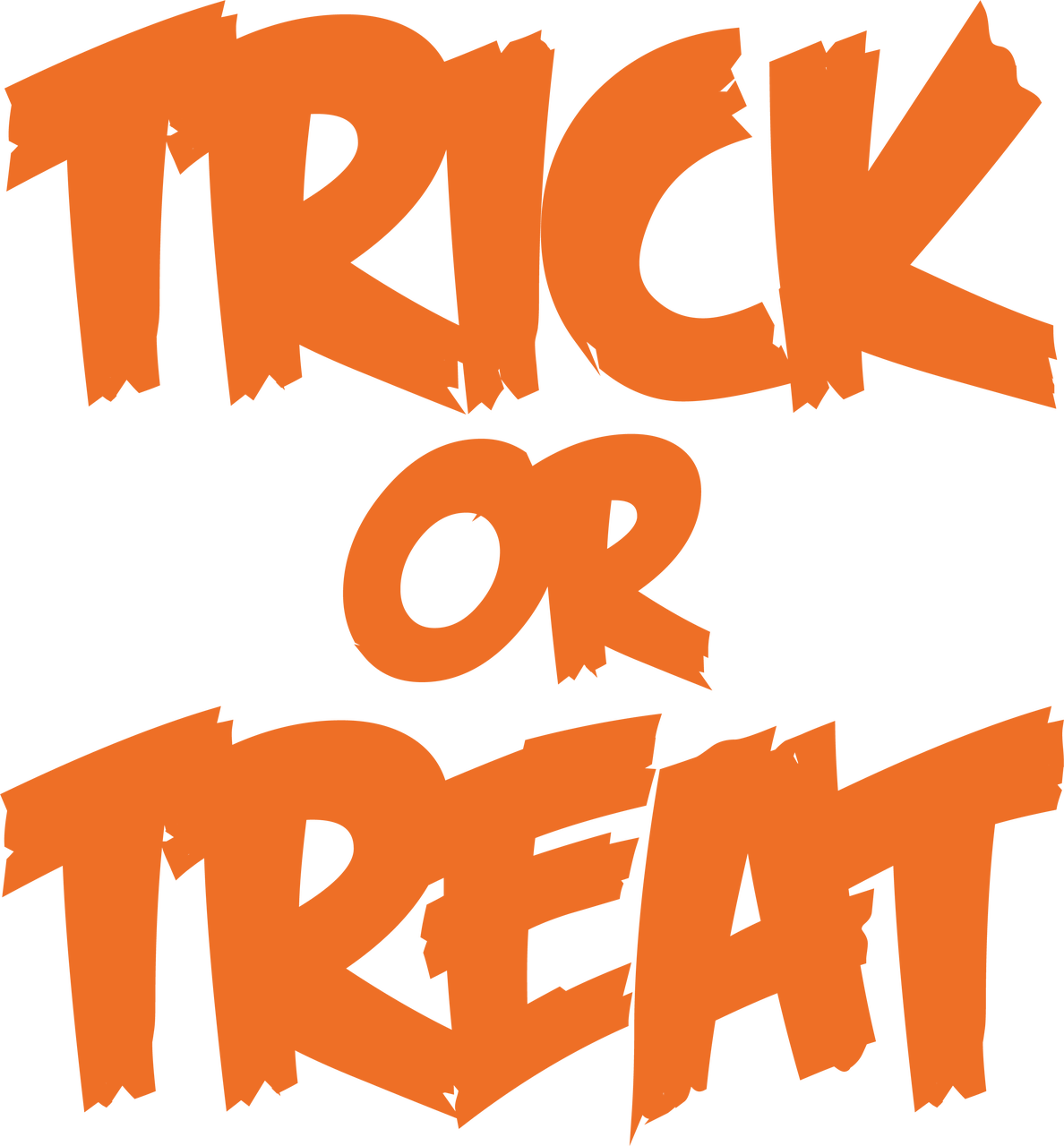 Trick Or Treat #2 SVG Cut File