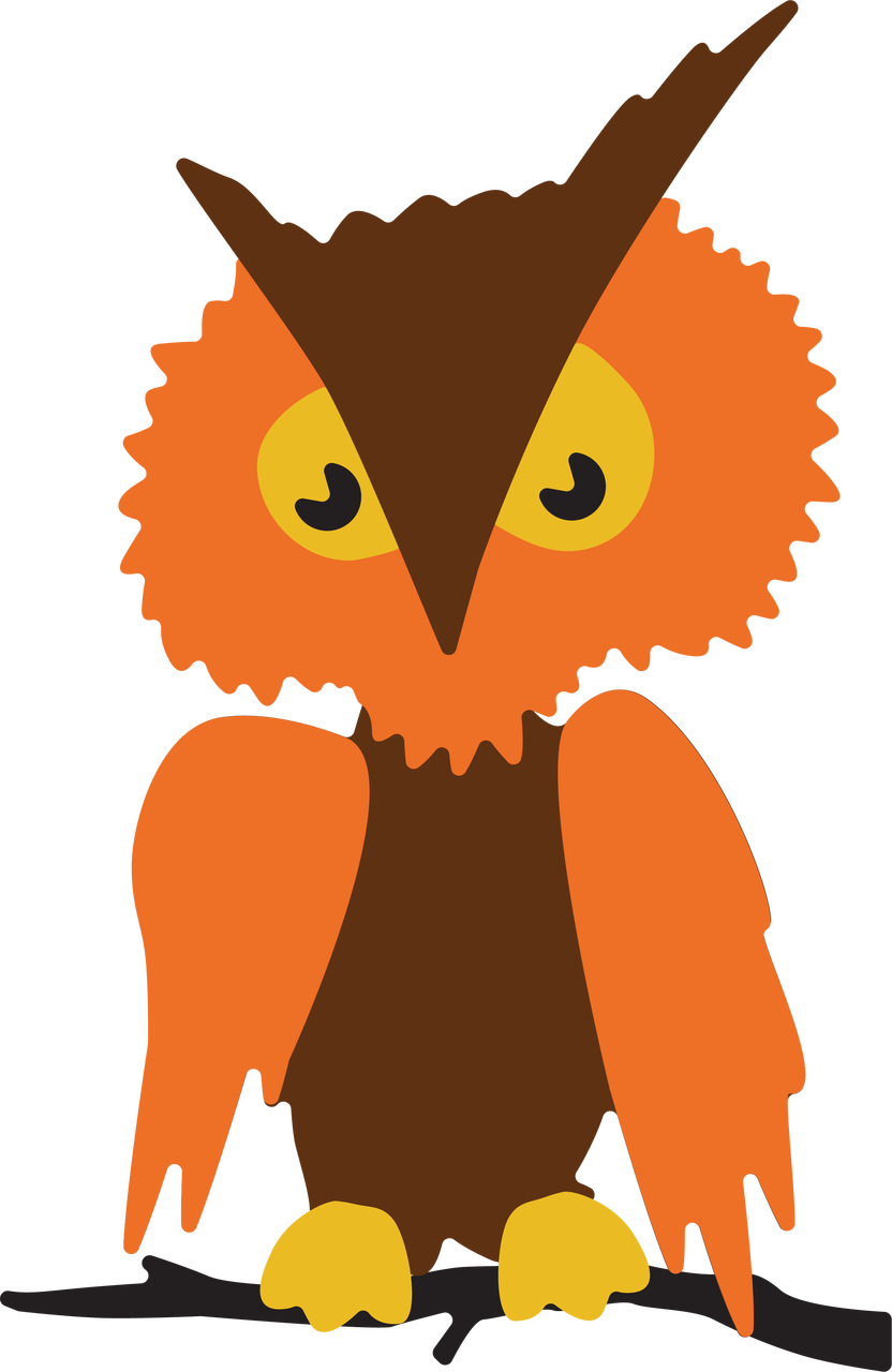 Halloween Owl SVG Cut File