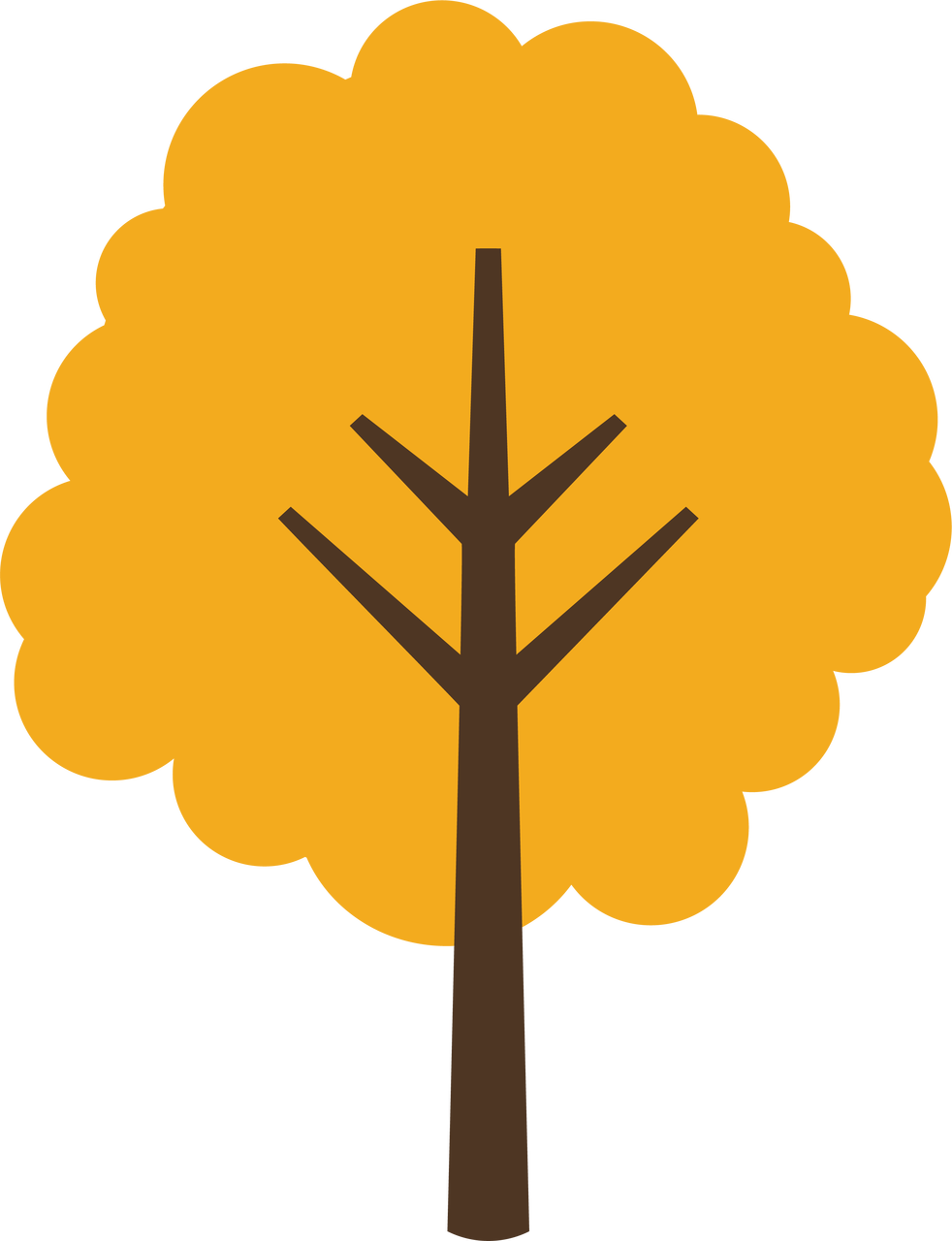 Autumn Tree SVG Cut File