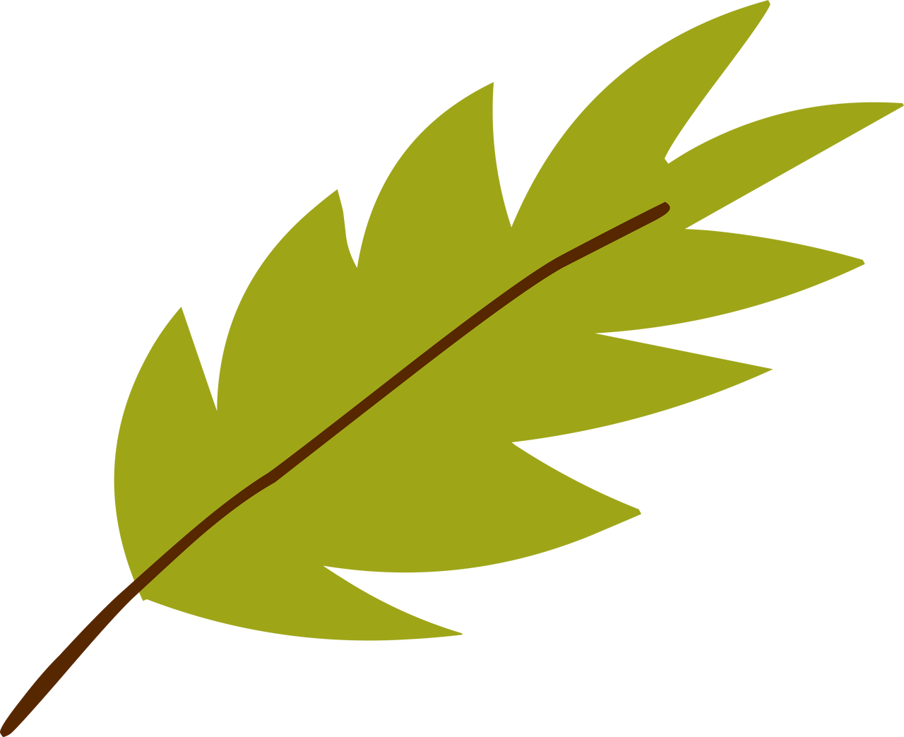 Jungle Leaf SVG Cut File