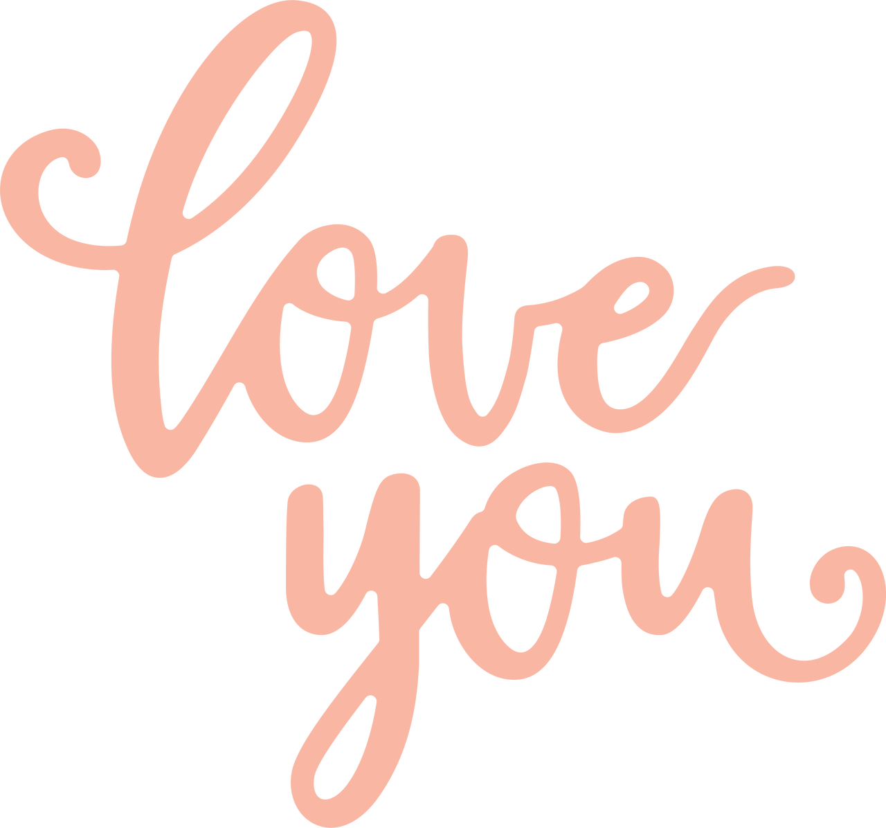 Love You #2 SVG Cut File