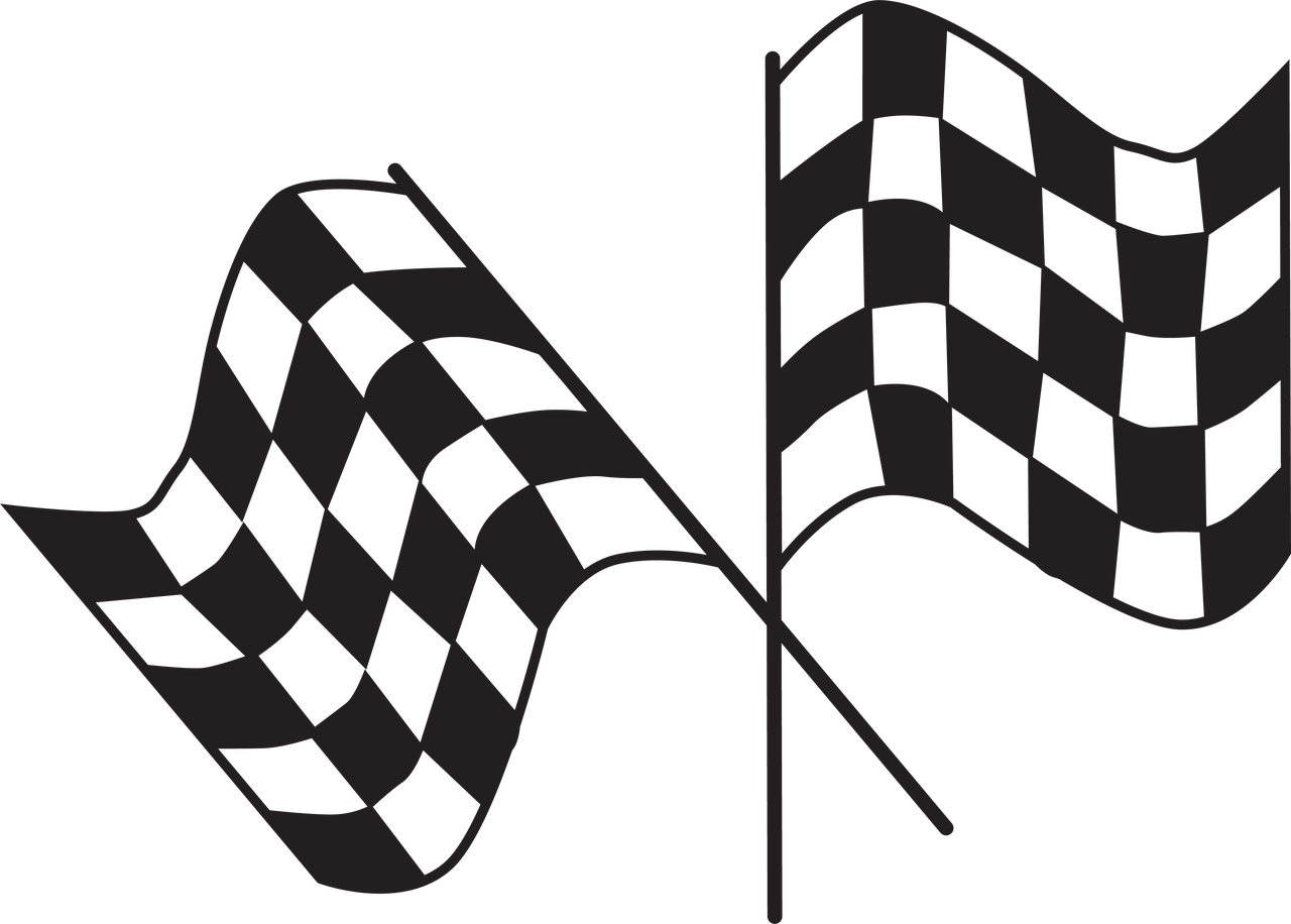 download race flag