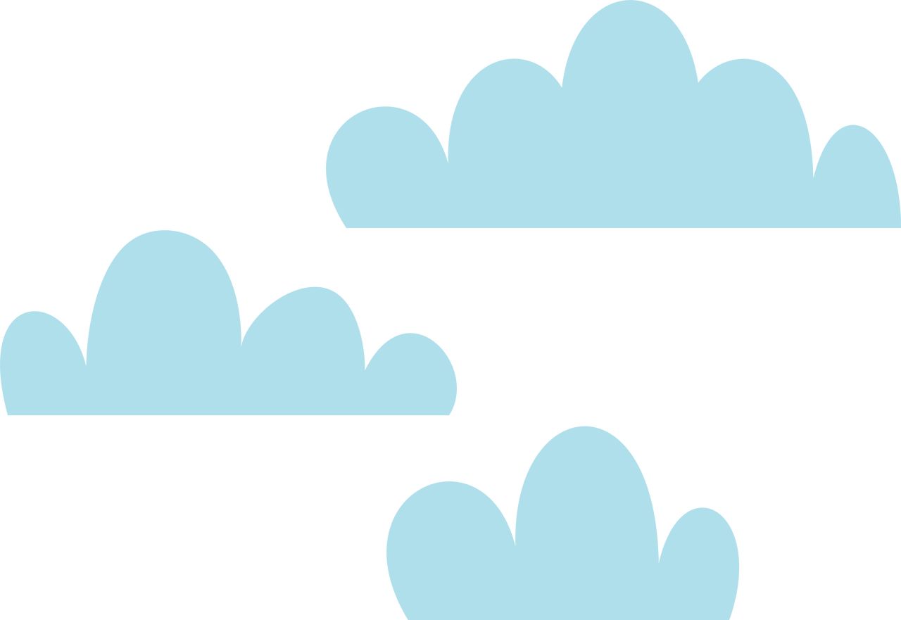 Clouds SVG Cut File