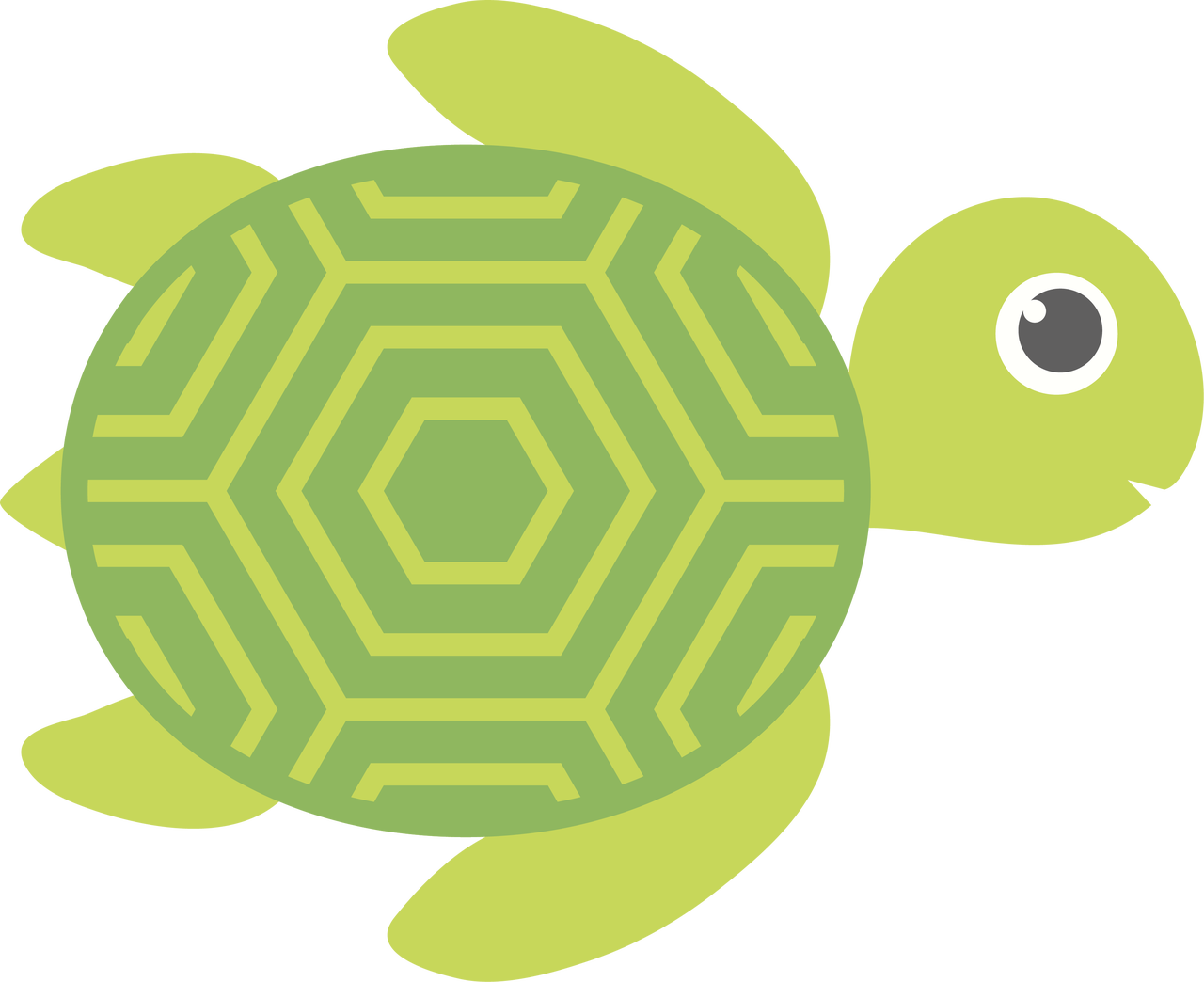 Turtle #2 SVG Cut File