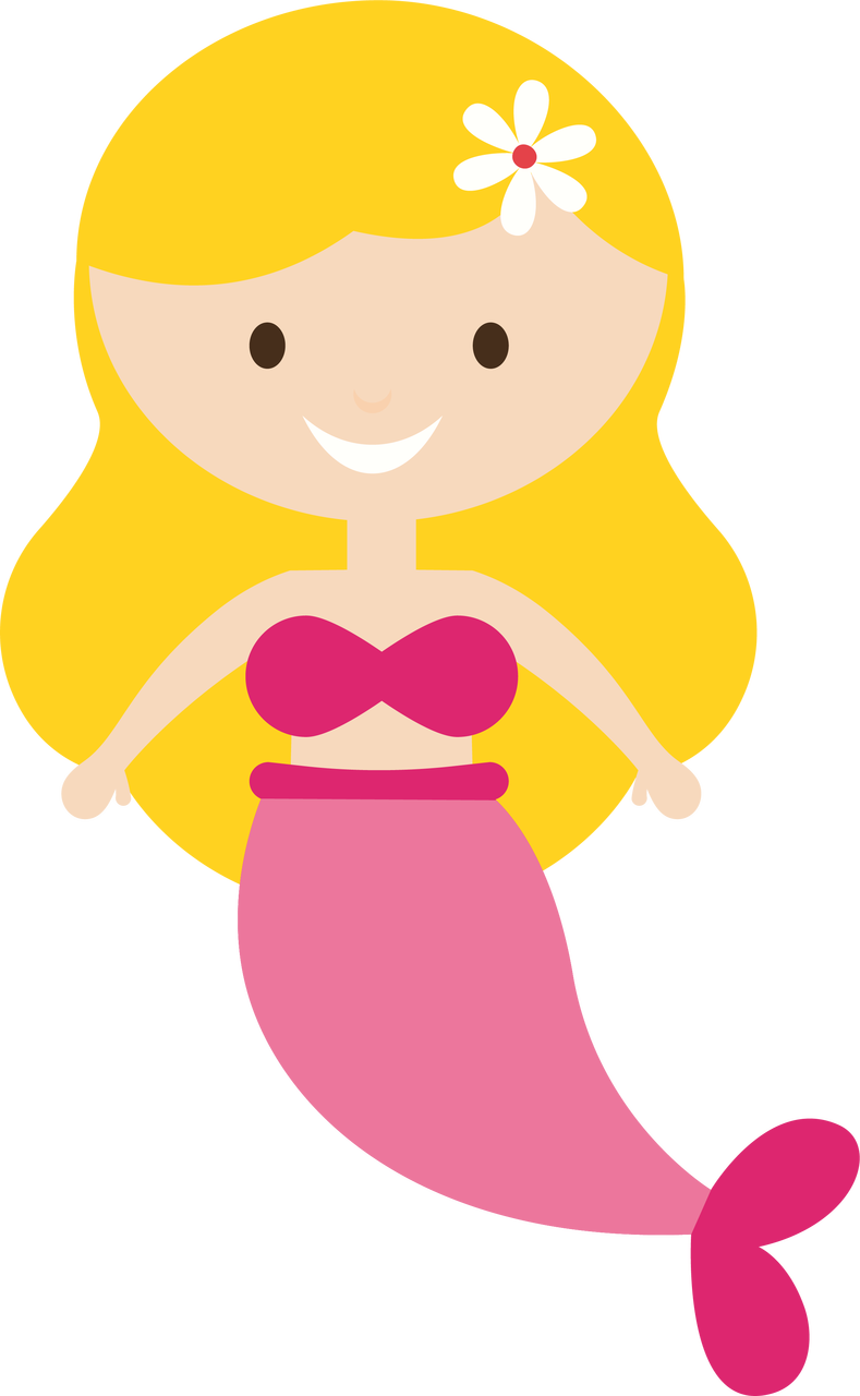 Mermaid #4 SVG Cut File