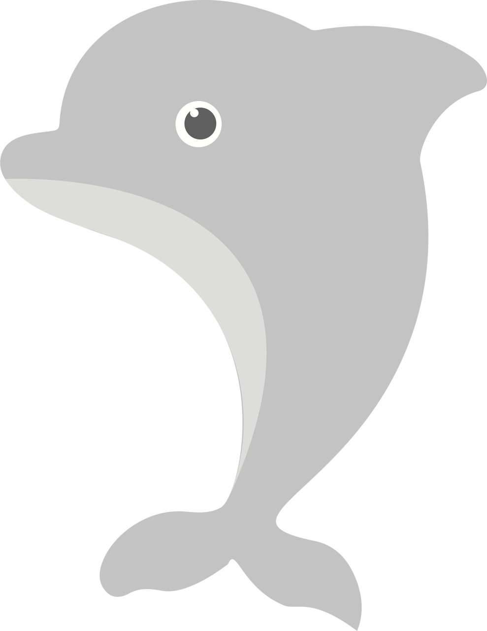 Dolphin SVG Cut File
