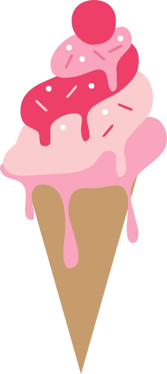 Ice Cream Cone #2 SVG Cut File